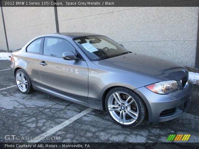 2012 BMW 1 Series 135i Coupe in Space Grey Metallic