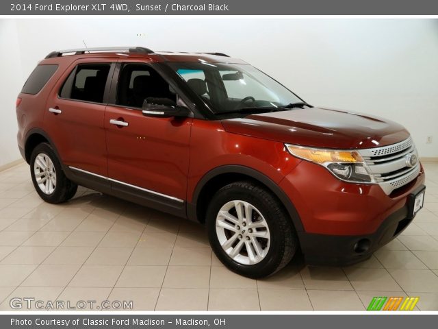 2014 Ford Explorer XLT 4WD in Sunset