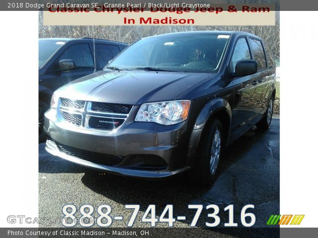 2018 Dodge Grand Caravan SE in Granite Pearl