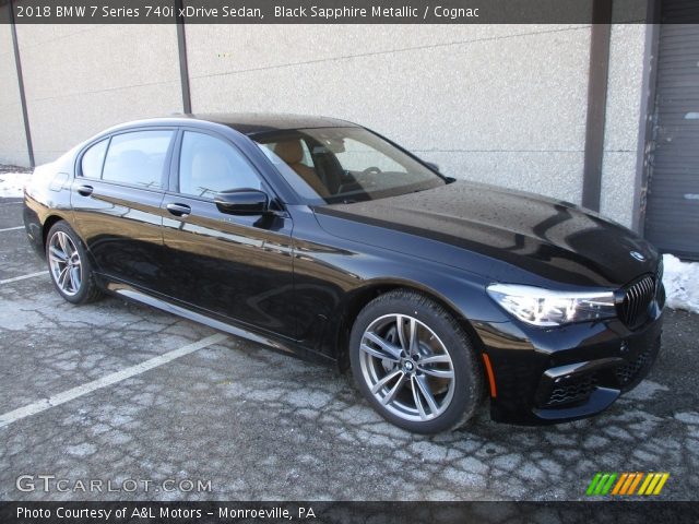 2018 BMW 7 Series 740i xDrive Sedan in Black Sapphire Metallic
