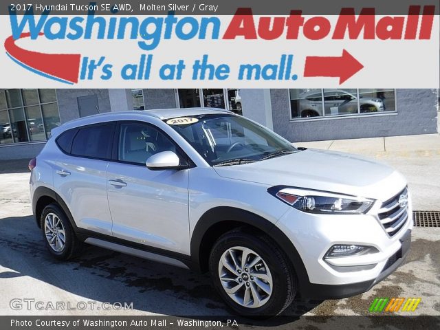 2017 Hyundai Tucson SE AWD in Molten Silver