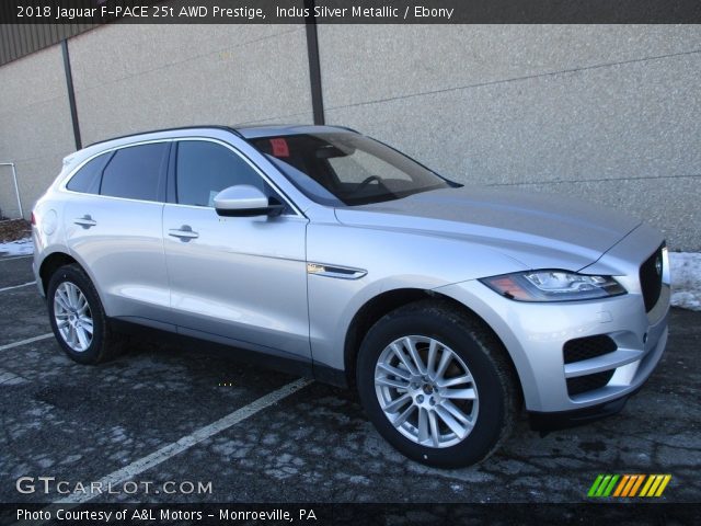 2018 Jaguar F-PACE 25t AWD Prestige in Indus Silver Metallic