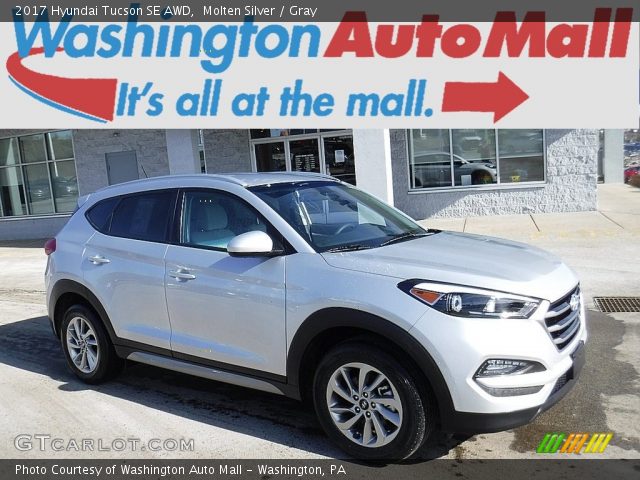 2017 Hyundai Tucson SE AWD in Molten Silver
