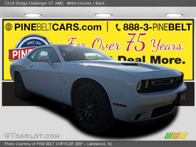 2018 Dodge Challenger GT AWD in White Knuckle