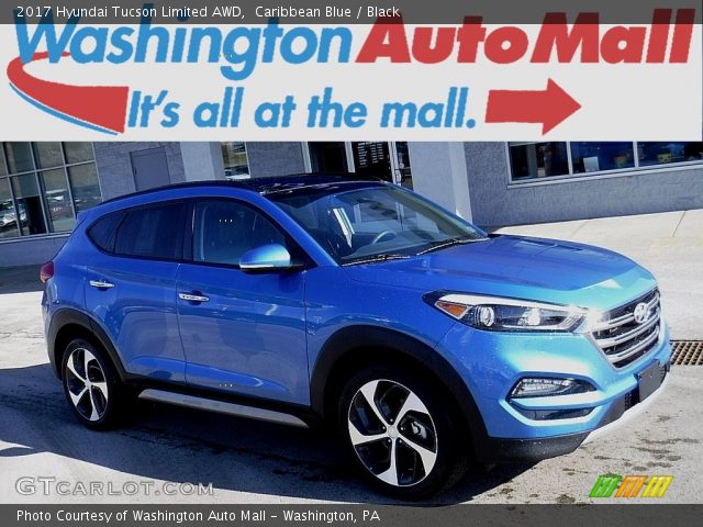 2017 Hyundai Tucson Limited AWD in Caribbean Blue