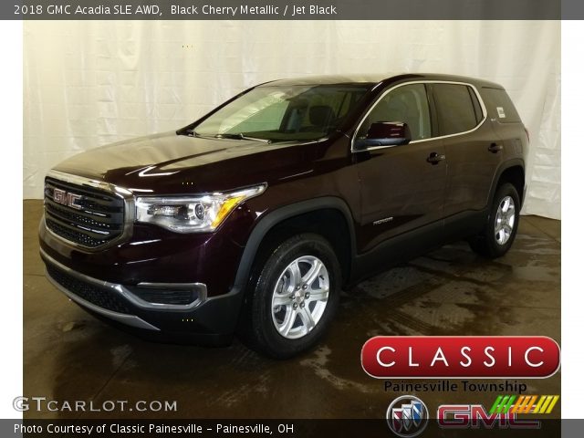 2018 GMC Acadia SLE AWD in Black Cherry Metallic