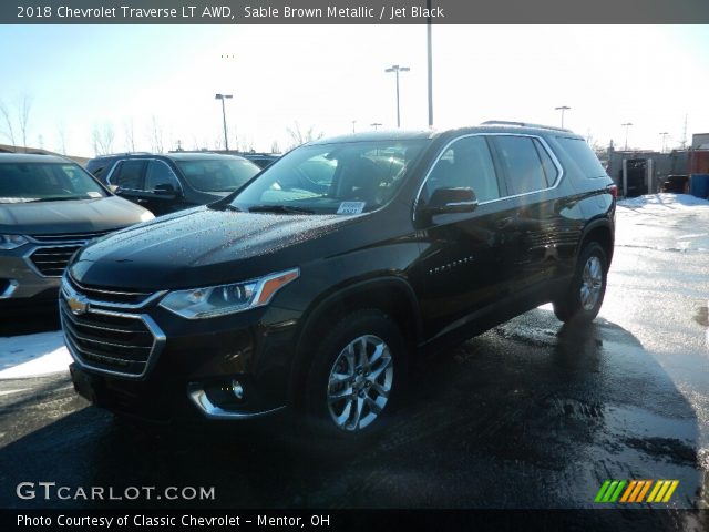 2018 Chevrolet Traverse LT AWD in Sable Brown Metallic