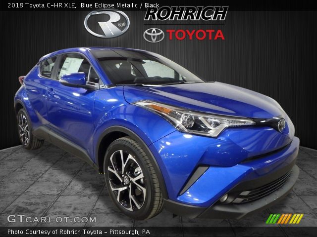 2018 Toyota C-HR XLE in Blue Eclipse Metallic