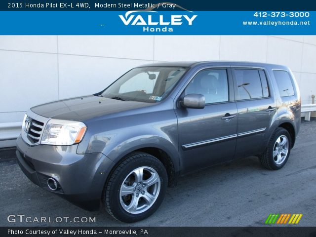2015 Honda Pilot EX-L 4WD in Modern Steel Metallic