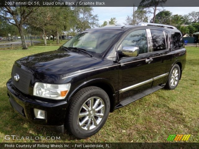 2007 Infiniti QX 56 in Liquid Onyx Black