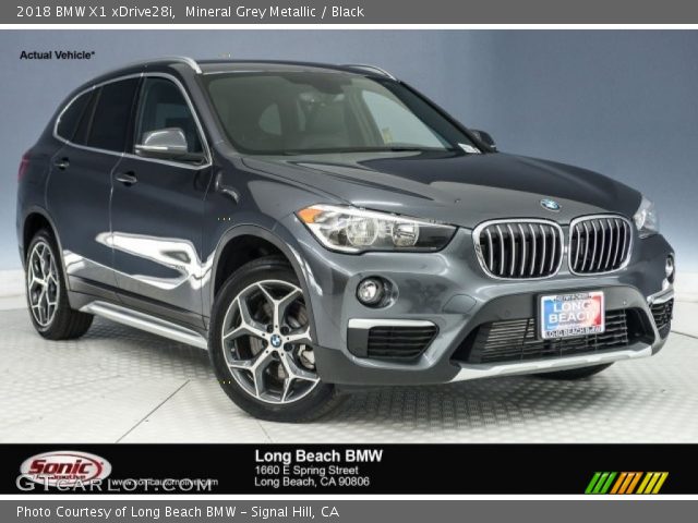 2018 BMW X1 xDrive28i in Mineral Grey Metallic