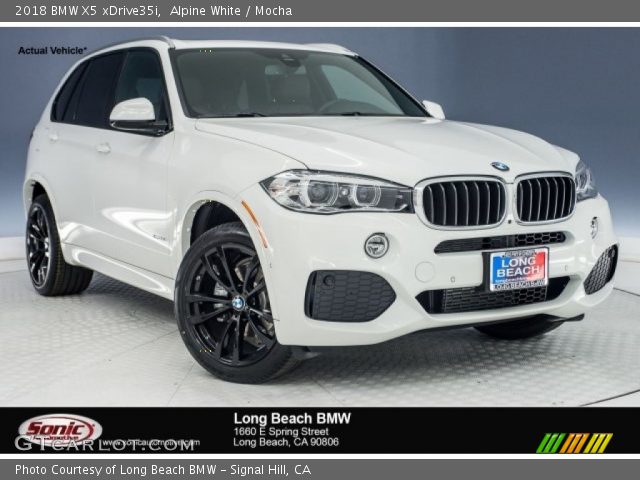 2018 BMW X5 xDrive35i in Alpine White