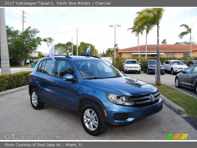 2017 Volkswagen Tiguan S in Pacific Blue Metallic