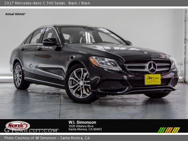 2017 Mercedes-Benz C 300 Sedan in Black
