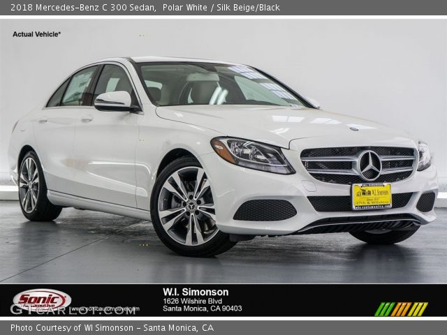 2018 Mercedes-Benz C 300 Sedan in Polar White