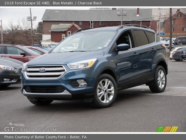 2018 Ford Escape SE 4WD in Blue Metallic