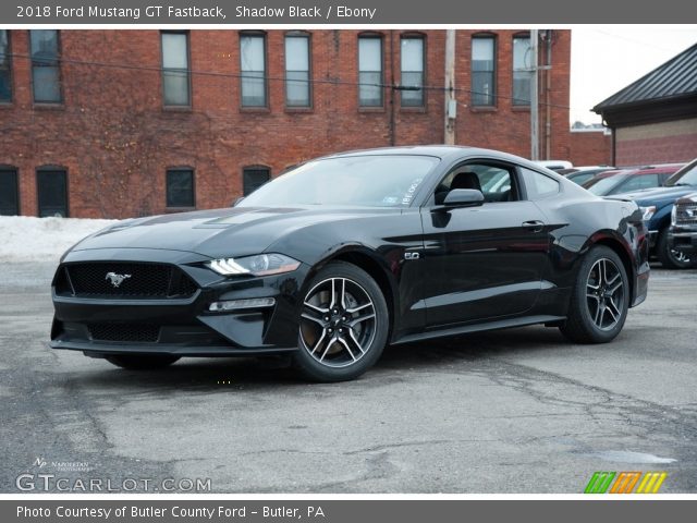 2018 Ford Mustang GT Fastback in Shadow Black