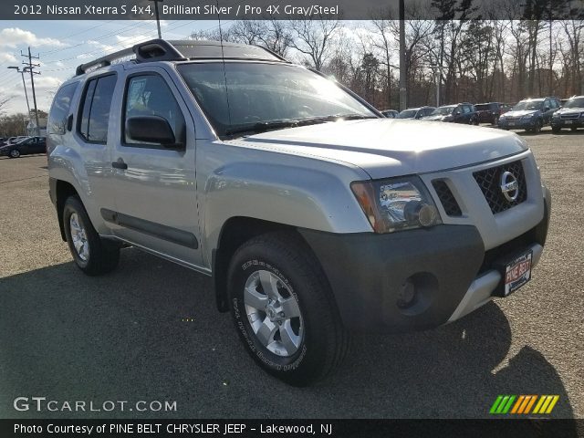 2012 Nissan Xterra S 4x4 in Brilliant Silver
