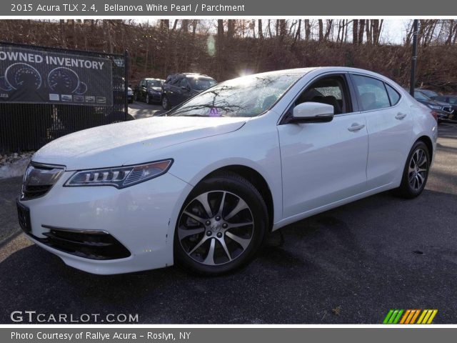 2015 Acura TLX 2.4 in Bellanova White Pearl