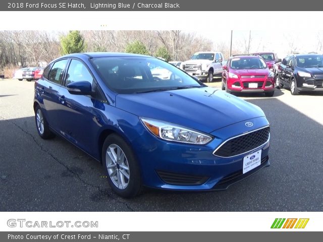 2018 Ford Focus SE Hatch in Lightning Blue