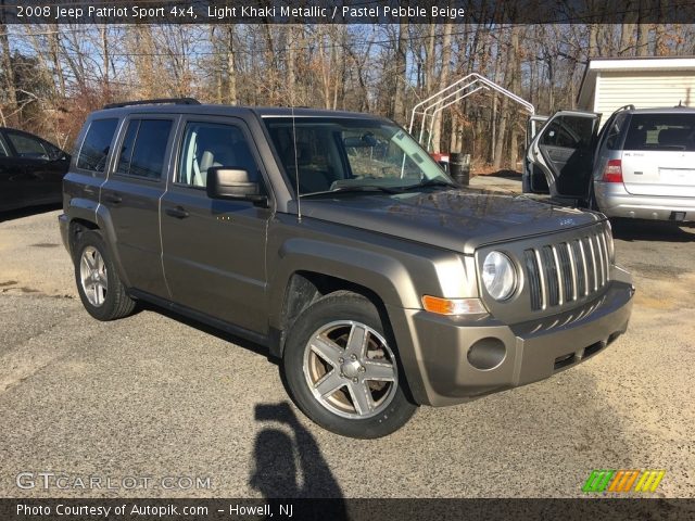 2008 Jeep Patriot Sport 4x4 in Light Khaki Metallic