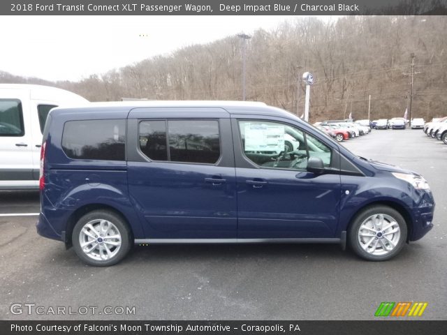 2018 Ford Transit Connect XLT Passenger Wagon in Deep Impact Blue