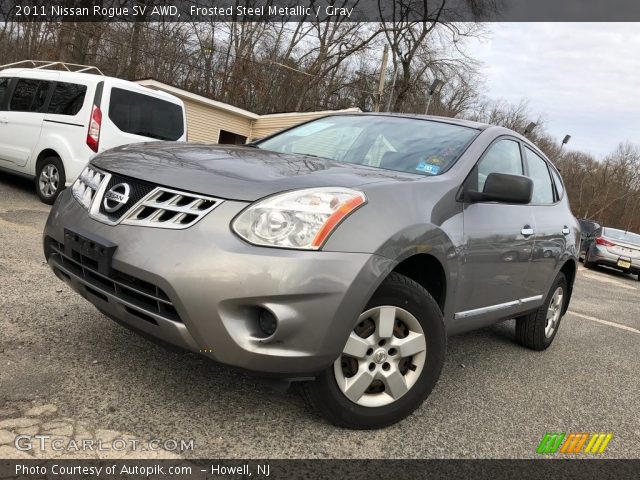 2011 Nissan Rogue SV AWD in Frosted Steel Metallic