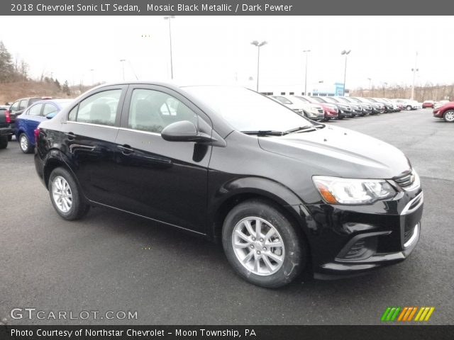 2018 Chevrolet Sonic LT Sedan in Mosaic Black Metallic
