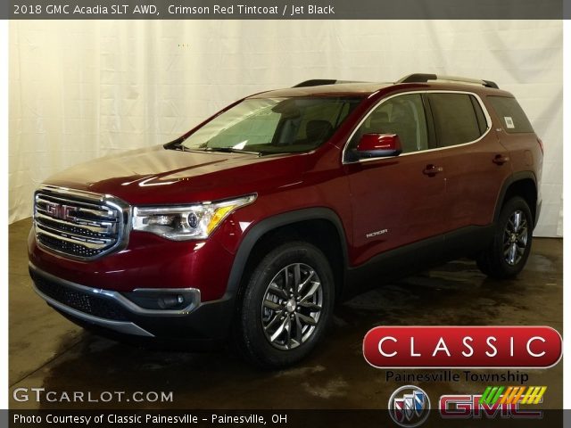 2018 GMC Acadia SLT AWD in Crimson Red Tintcoat