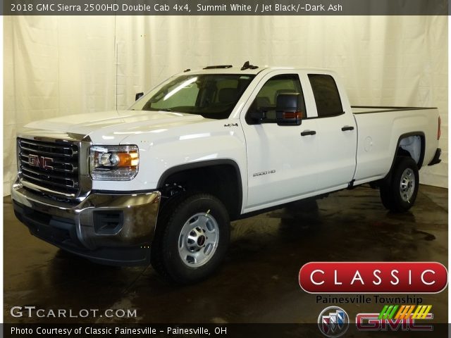 2018 GMC Sierra 2500HD Double Cab 4x4 in Summit White