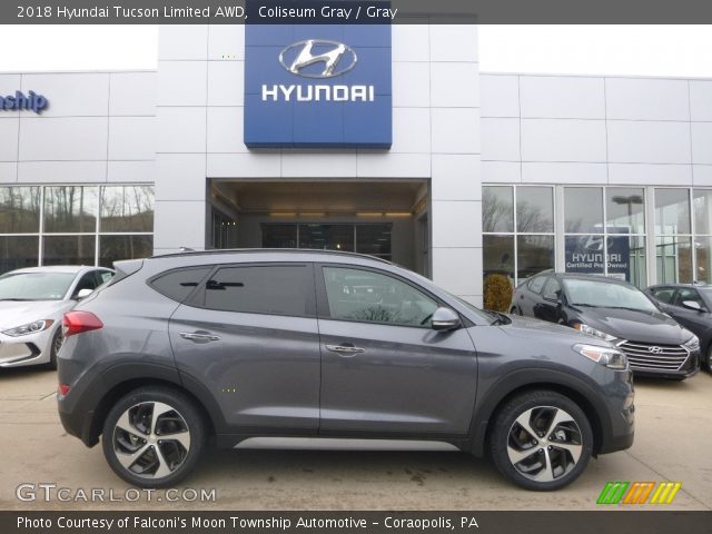 2018 Hyundai Tucson Limited AWD in Coliseum Gray