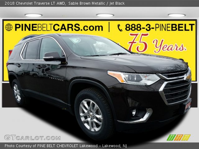 2018 Chevrolet Traverse LT AWD in Sable Brown Metallic