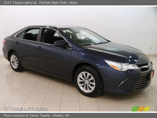 2015 Toyota Camry LE in Parisian Night Pearl