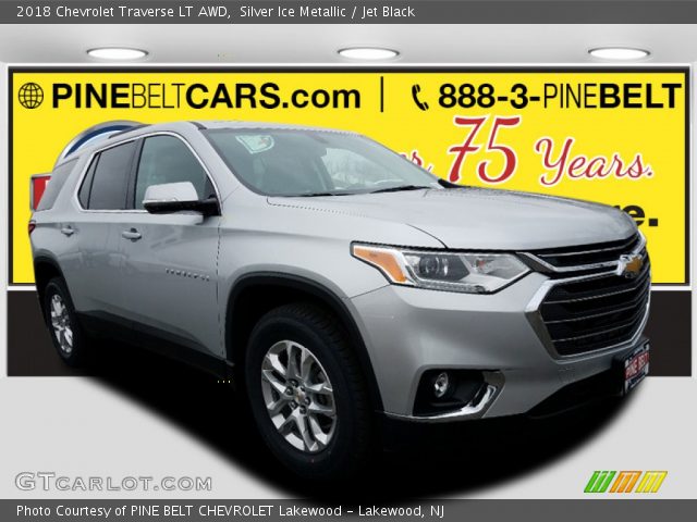 2018 Chevrolet Traverse LT AWD in Silver Ice Metallic