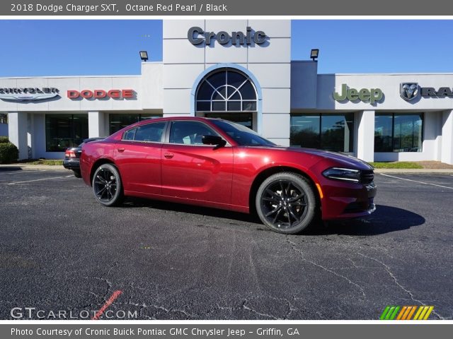 2018 Dodge Charger SXT in Octane Red Pearl