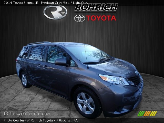 2014 Toyota Sienna LE in Predawn Gray Mica