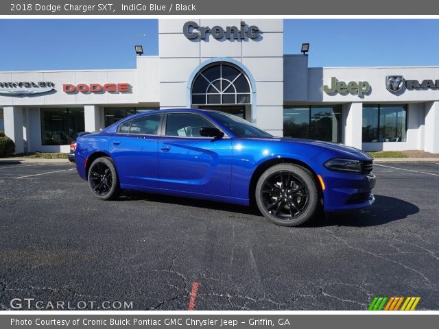 2018 Dodge Charger SXT in IndiGo Blue