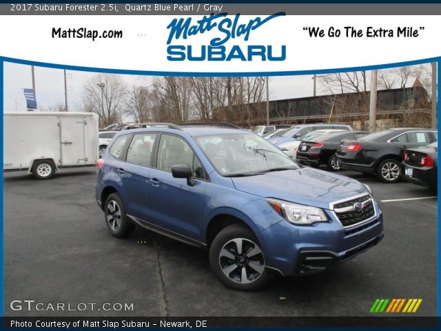 2017 Subaru Forester 2.5i in Quartz Blue Pearl