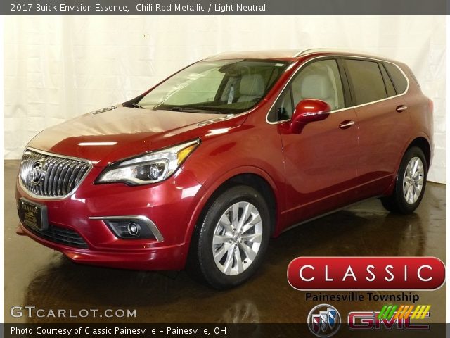 2017 Buick Envision Essence in Chili Red Metallic