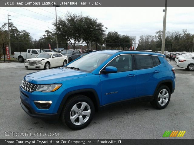 2018 Jeep Compass Latitude in Laser Blue Pearl