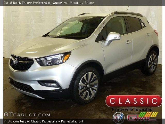 2018 Buick Encore Preferred II in Quicksilver Metallic