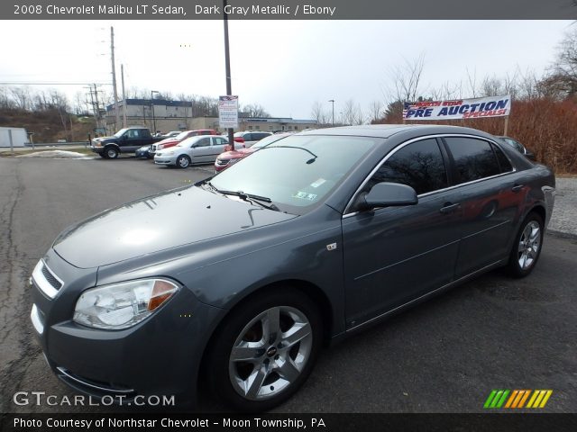 2008 Chevrolet Malibu LT Sedan in Dark Gray Metallic