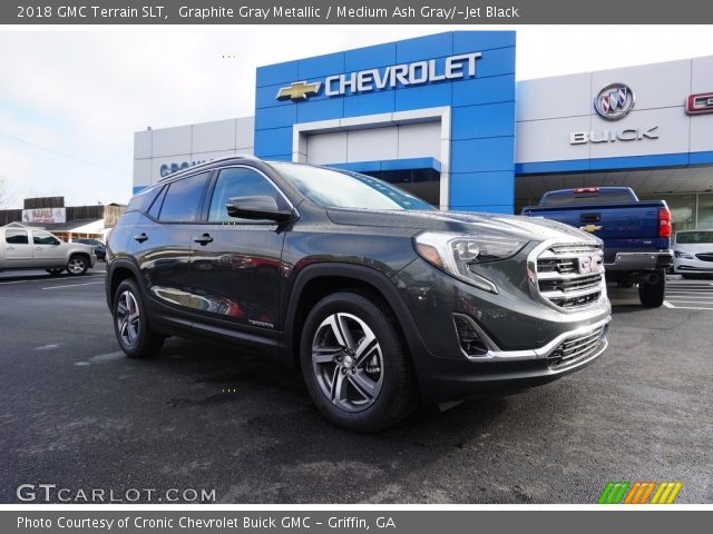 2018 GMC Terrain SLT in Graphite Gray Metallic