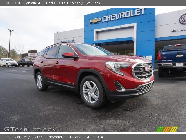 2018 GMC Terrain SLE in Red Quartz Tintcoat