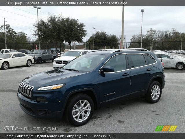 2018 Jeep Cherokee Latitude in Patriot Blue Pearl