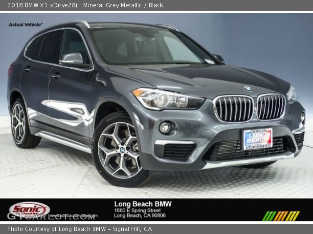 2018 BMW X1 xDrive28i in Mineral Grey Metallic