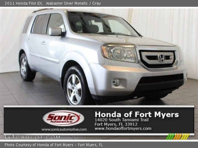 2011 Honda Pilot EX in Alabaster Silver Metallic