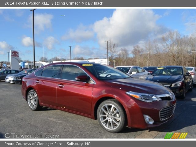 2014 Toyota Avalon XLE in Sizzling Crimson Mica