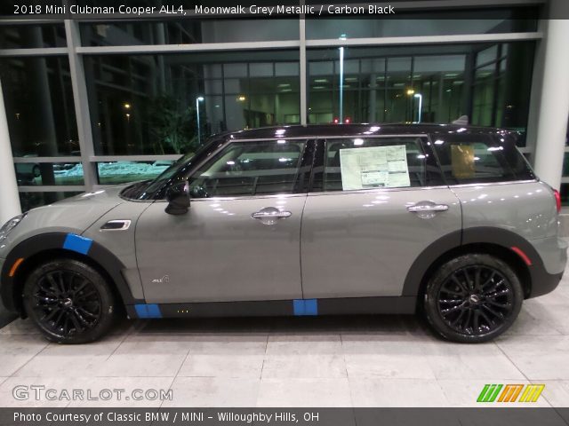 2018 Mini Clubman Cooper ALL4 in Moonwalk Grey Metallic