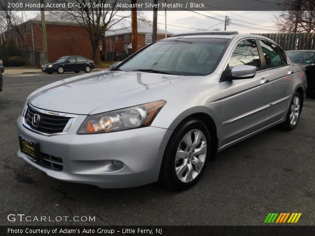 2008 Honda Accord EX-L V6 Sedan in Alabaster Silver Metallic